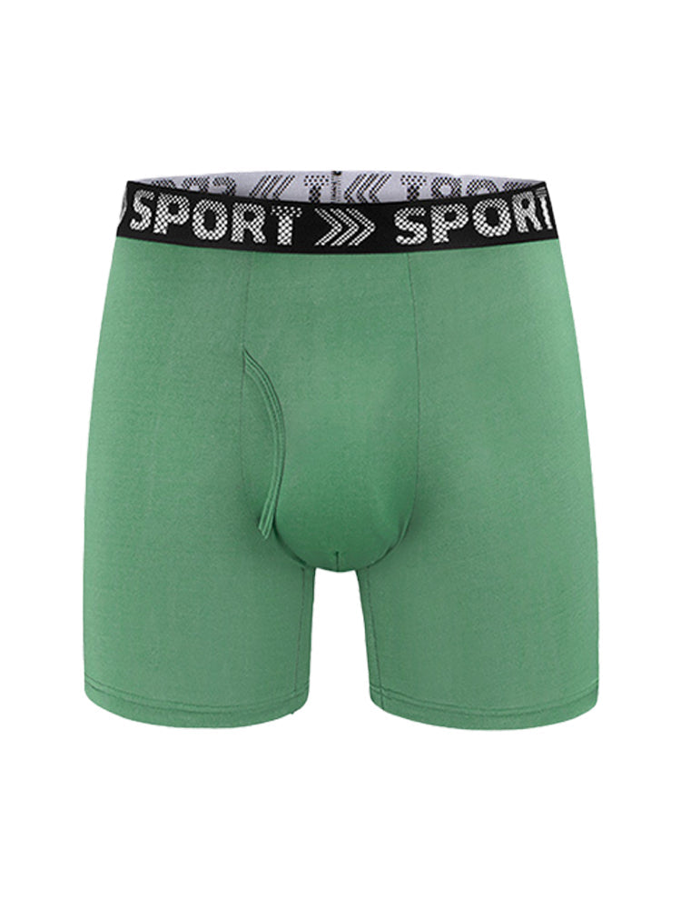 5 Pack Men's Fly Opening All-Day Freshness Zero-Irritation Snug Fit Comfy Boxers Briefs | dmunderwear detail image 6