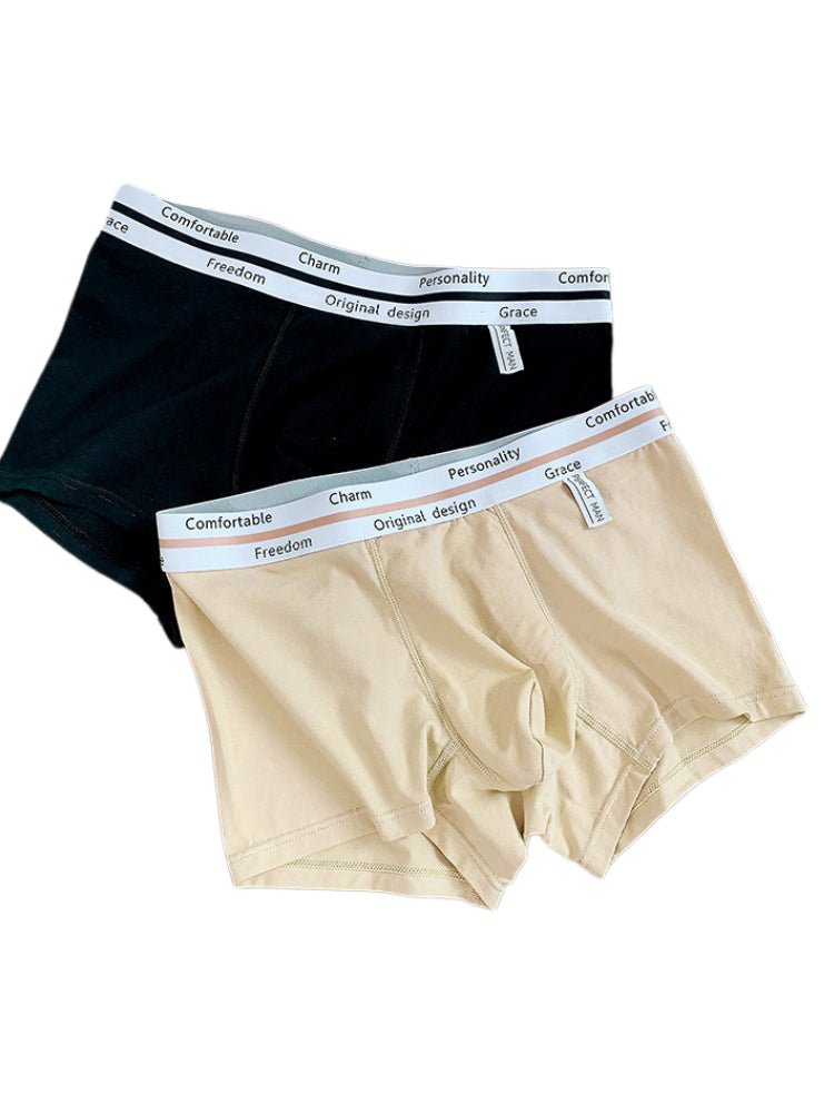 5 Pack Men's Ultra-Soft Antibacterial Cotton Trendy Design Stretchy Trunks | dmunderwear detail image 9