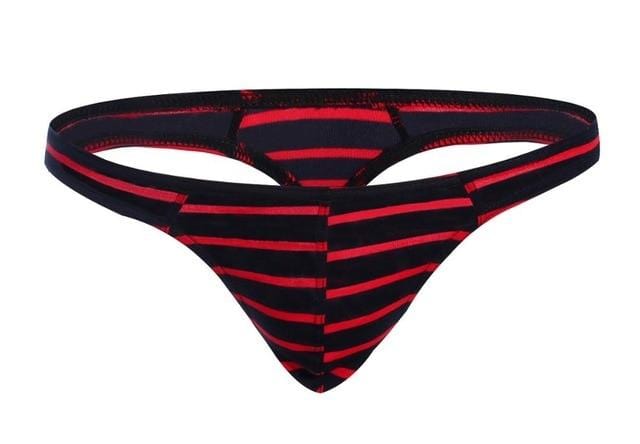 5 Pack Micro Striped Thong | dmunderwear detail image 7