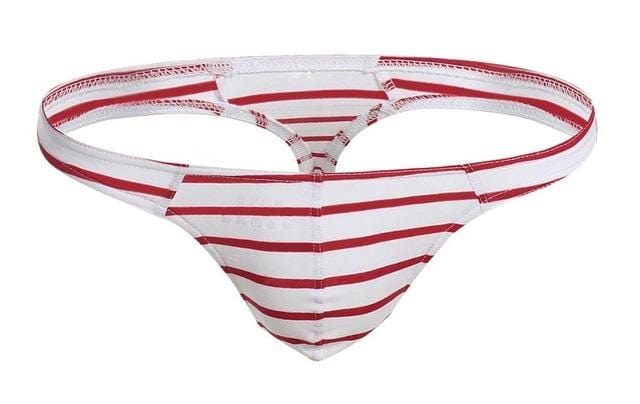 5 Pack Micro Striped Thong | dmunderwear detail image 9