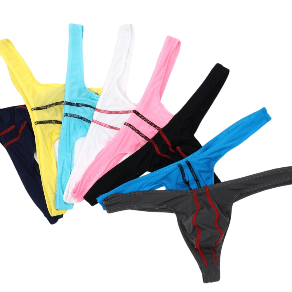 5 Pack Fine Lines Thongs | dmunderwear