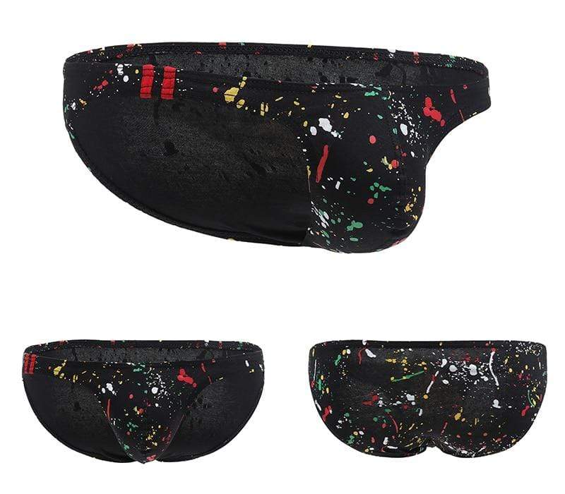 5 Pack Splat Bikini Briefs | dmunderwear detail image 4