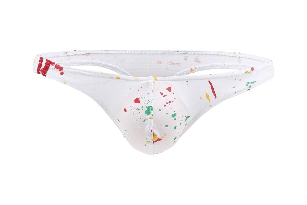 5 Pack Splat Thong | dmunderwear detail image 3