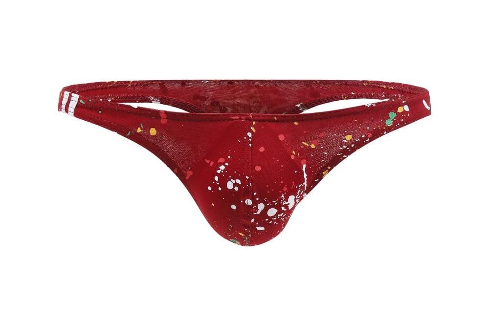 5 Pack Splat Thong | dmunderwear detail image 7