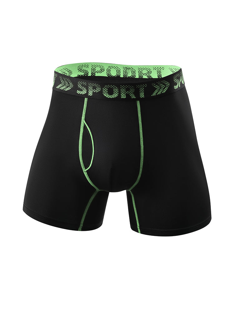 5 Packs of Men's Sports Fitness Training Quick-drying Tight Shorts | dmunderwear detail image 11