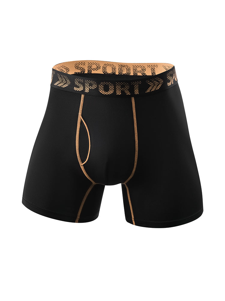 5 Packs of Men's Sports Fitness Training Quick-drying Tight Shorts | dmunderwear detail image 12
