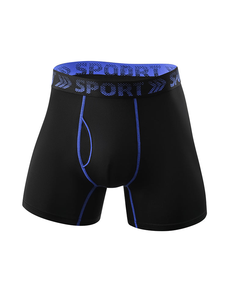 5 Packs of Men's Sports Fitness Training Quick-drying Tight Shorts | dmunderwear detail image 13