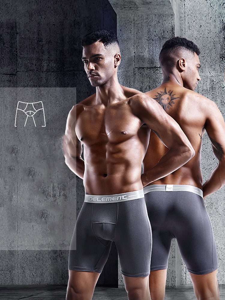 3 Pack Men's Performance Anti-Chafe Midway Briefs | dmunderwear detail image 4