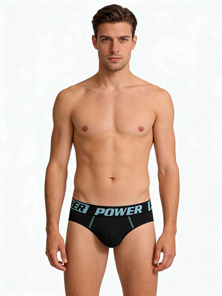 6 Pack Men's Quick-Dry Breathable Stay-Put Fit Soft Briefs | dmunderwear