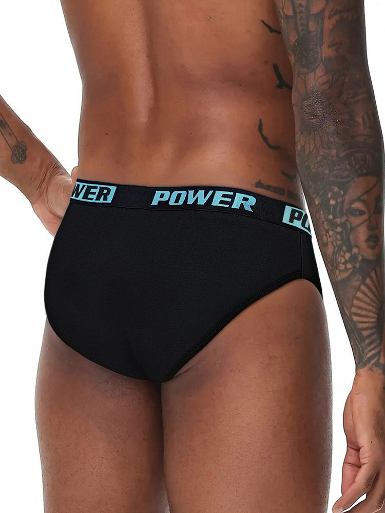 6 Pack Men's Quick-Dry Breathable Stay-Put Fit Soft Briefs | dmunderwear detail image 5