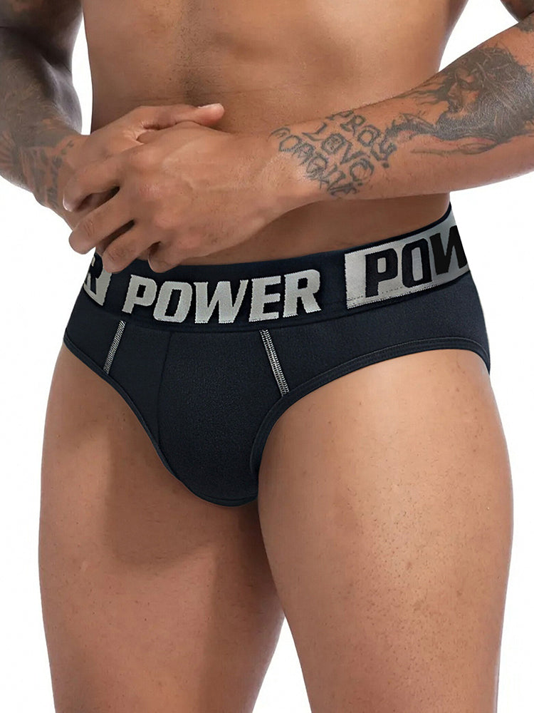 6 Pack Men's Quick-Dry Breathable Stay-Put Fit Soft Briefs | dmunderwear detail image 9