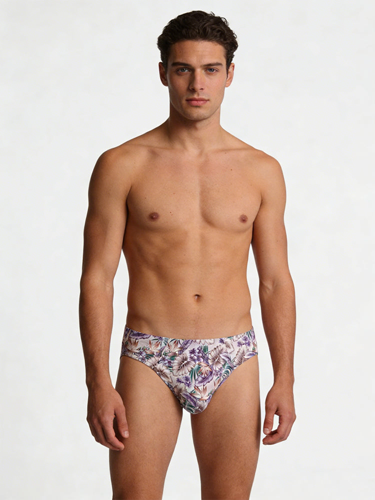 6 Pack Men's Sexy Bold Prints Odor-Control Stay-Put Fit Briefs | dmunderwear