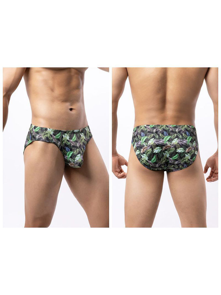 6 Pack Men's Sexy Bold Prints Odor-Control Stay-Put Fit Briefs | dmunderwear detail image 15