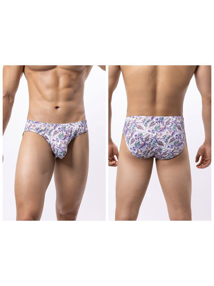 6 Pack Men's Sexy Bold Prints Odor-Control Stay-Put Fit Briefs | dmunderwear detail image 20