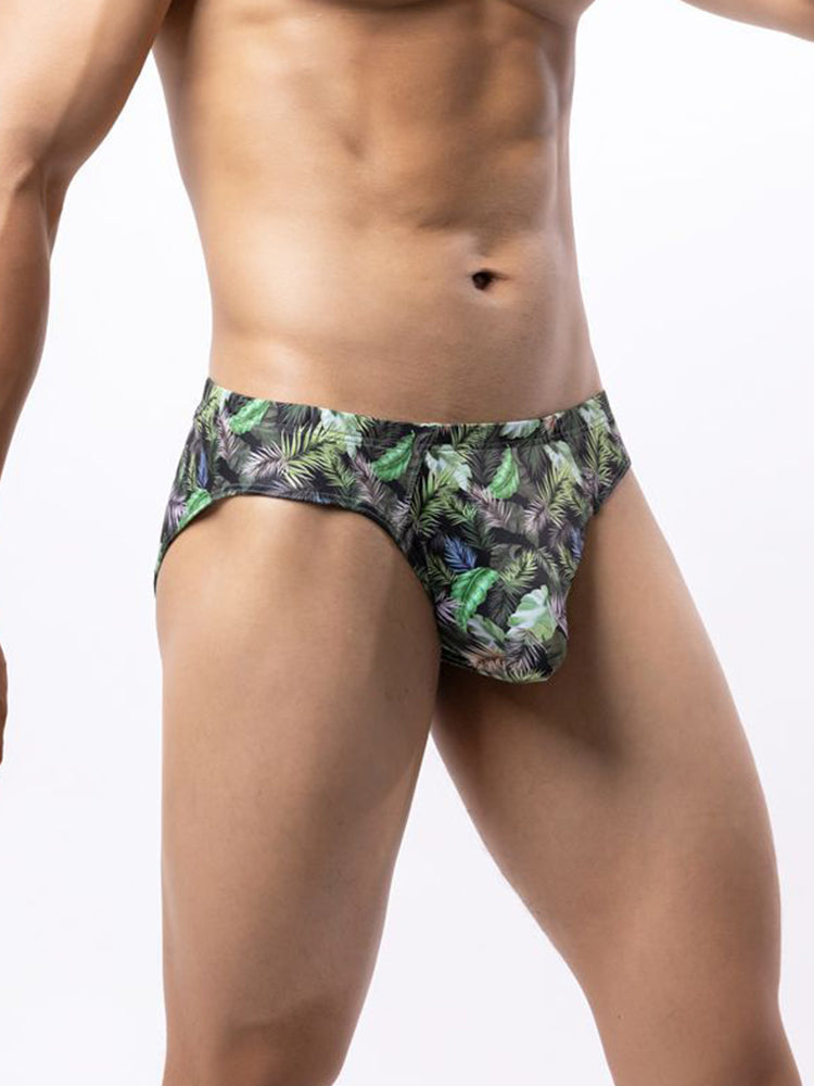 6 Pack Men's Sexy Bold Prints Odor-Control Stay-Put Fit Briefs | dmunderwear detail image 8