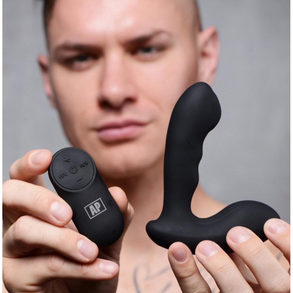 7X P-Milker Silicone Prostate Stimulator with Milking Bead | dmunderwear