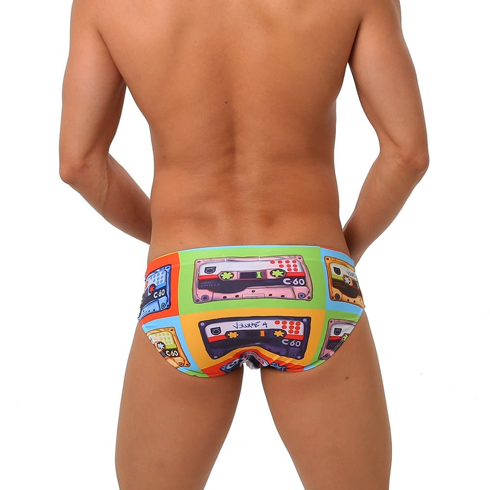 80s Cassette Swim Briefs | dmunderwear detail image 3