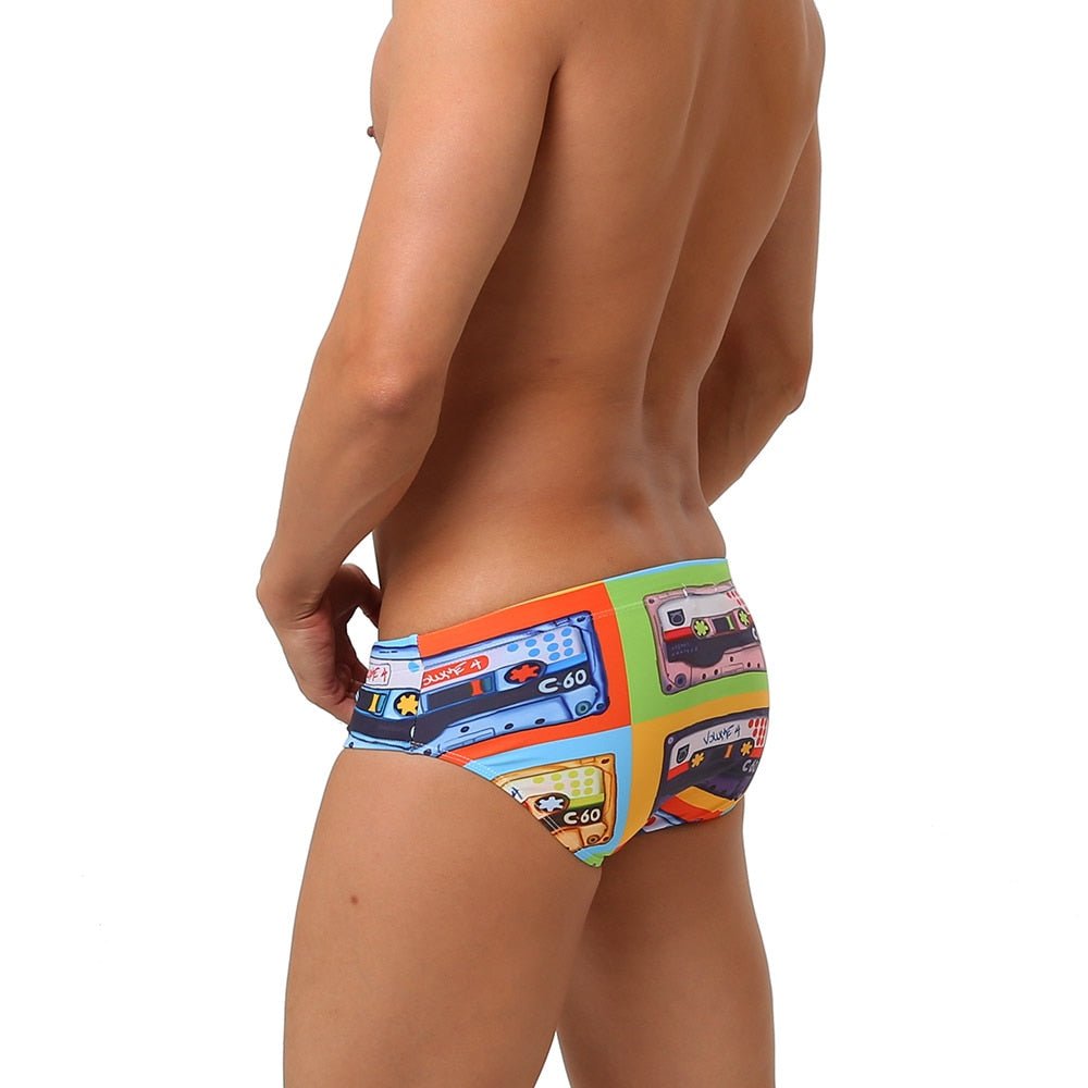 80s Cassette Swim Briefs | dmunderwear detail image 4