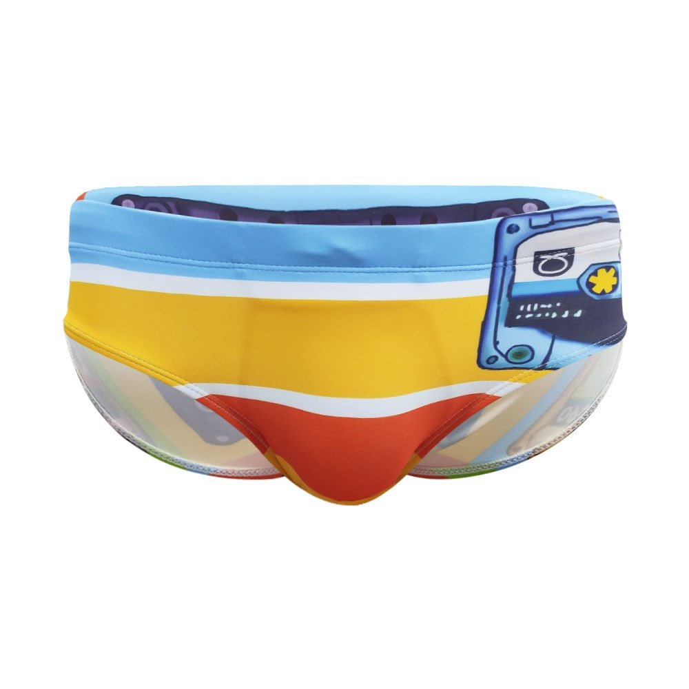 80s Cassette Swim Briefs | dmunderwear detail image 5
