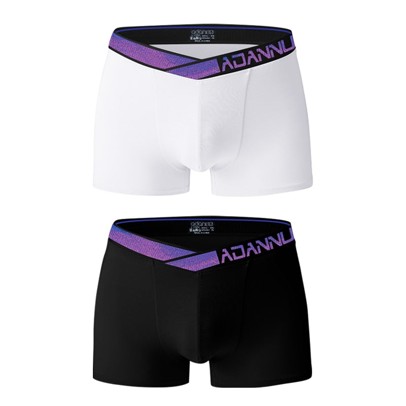 ADANNU Blue Classic Boxers (3 Pack) | dmunderwear detail image 13