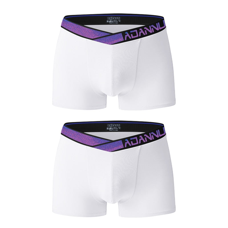 ADANNU Blue Classic Boxers (3 Pack) | dmunderwear detail image 15