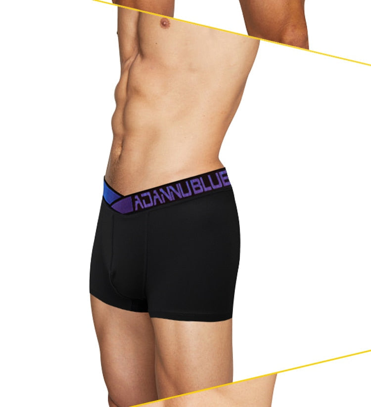 ADANNU Blue Classic Boxers (3 Pack) | dmunderwear detail image 3