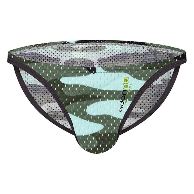 ADANNU Camo Mesh Briefs | dmunderwear detail image 4