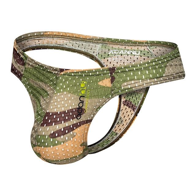 Adannu Camo Mesh Thong | dmunderwear detail image 5