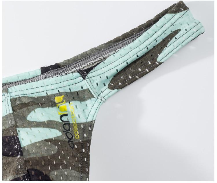 Adannu Camo Mesh Thong | dmunderwear detail image 9