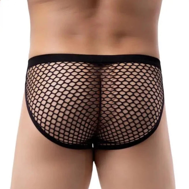 Afterparty Mesh Briefs | dmunderwear detail image 9