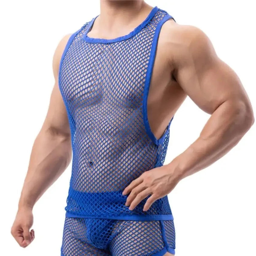 Afterparty Mesh Tanktop | dmunderwear