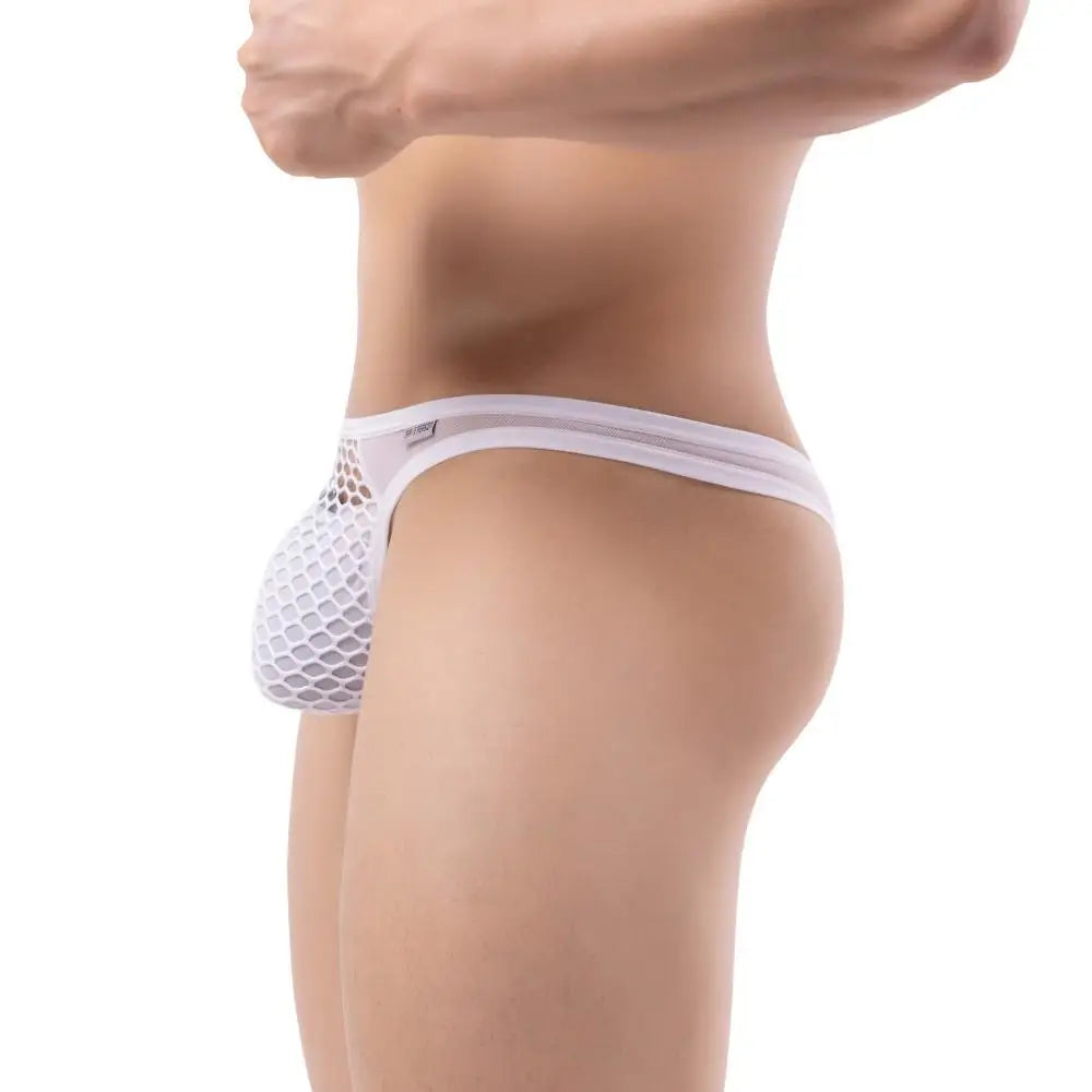 Afterparty Mesh Thong | dmunderwear detail image 17