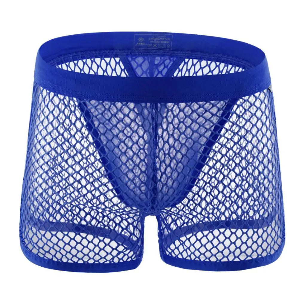 Afterparty Mesh Thong Shorts | dmunderwear detail image 11
