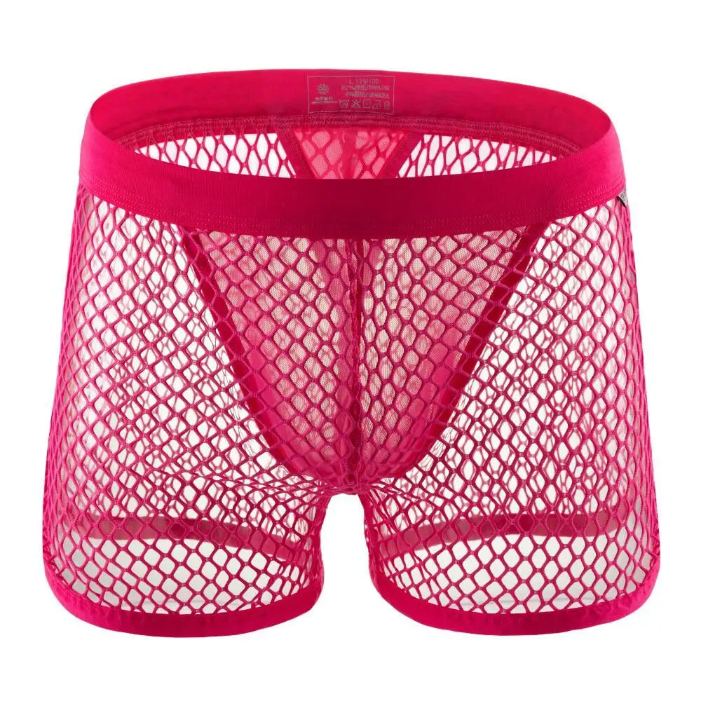 Afterparty Mesh Thong Shorts | dmunderwear detail image 16