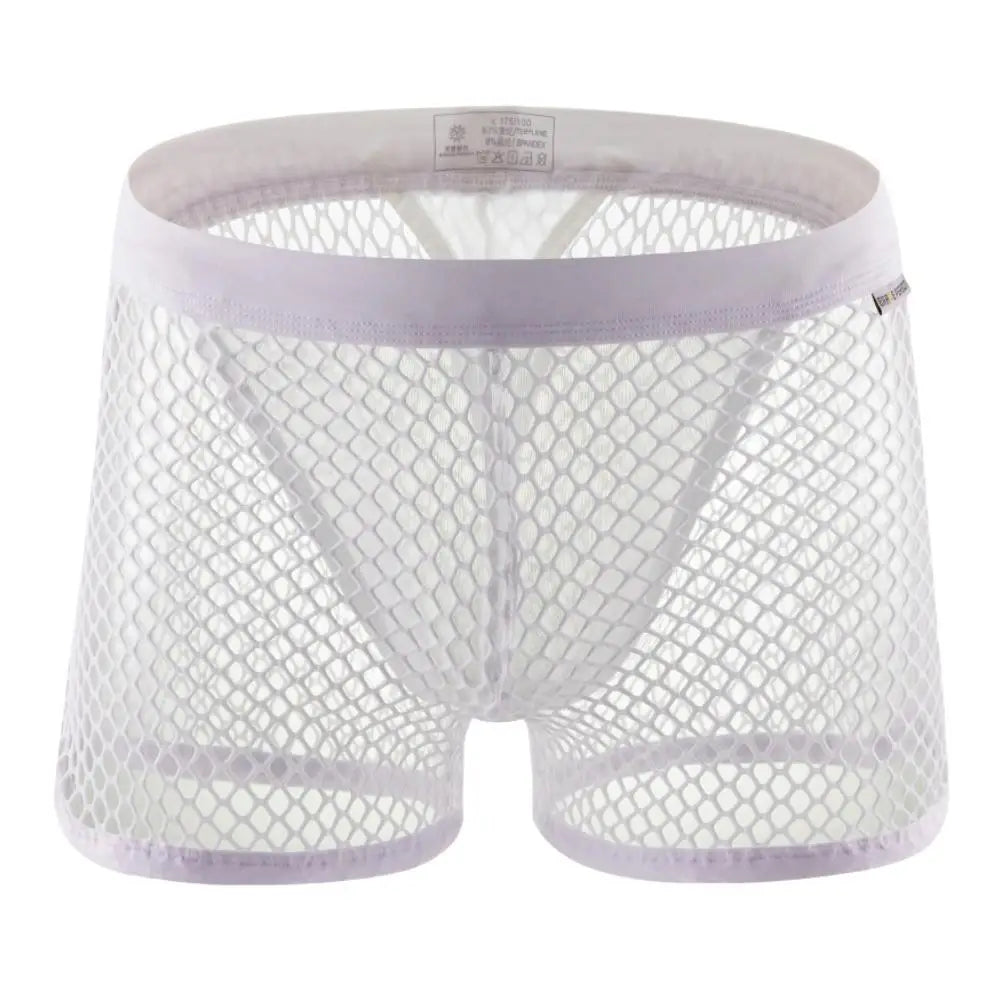 Afterparty Mesh Thong Shorts | dmunderwear detail image 20