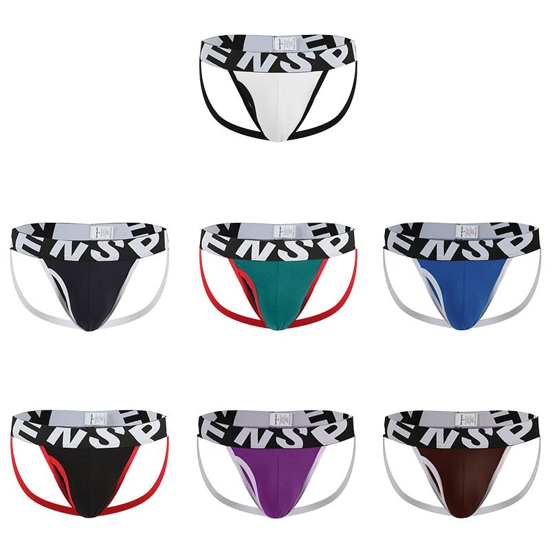 Alphabet Block Jock Strap | dmunderwear detail image 10