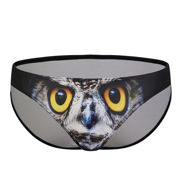 Animal Print Bikini Briefs | dmunderwear detail image 10