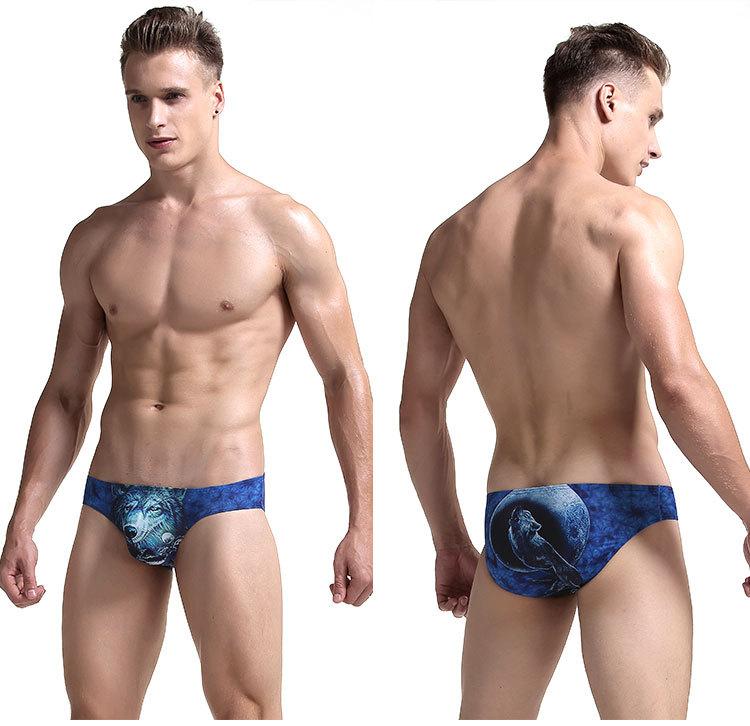 Animal Print Bikini Briefs | dmunderwear detail image 3
