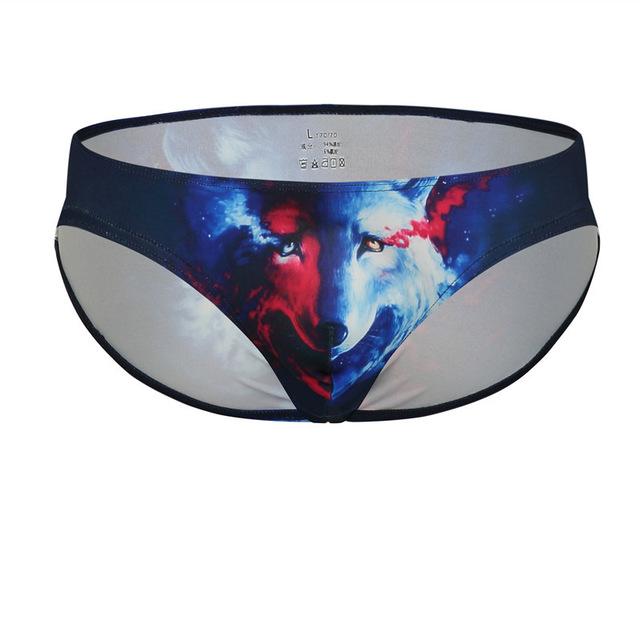 Animal Print Bikini Briefs | dmunderwear detail image 6