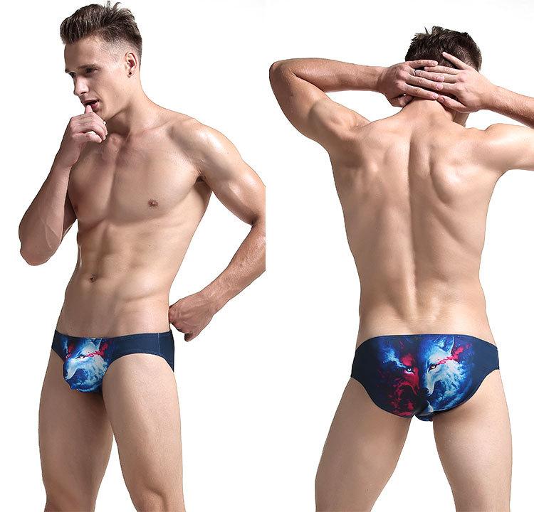 Animal Print Bikini Briefs | dmunderwear detail image 8
