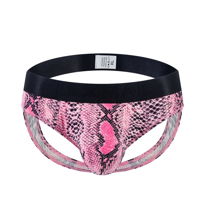 Animal Print Jock Briefs | dmunderwear detail image 4