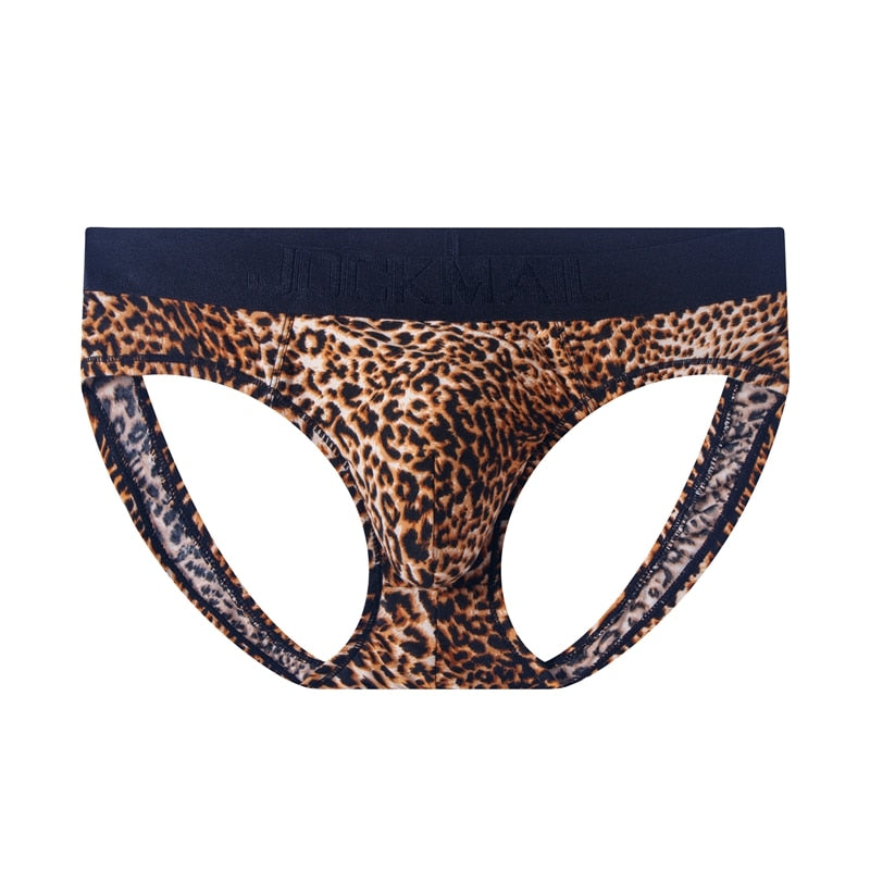 Animal Print Jock Briefs | dmunderwear detail image 5