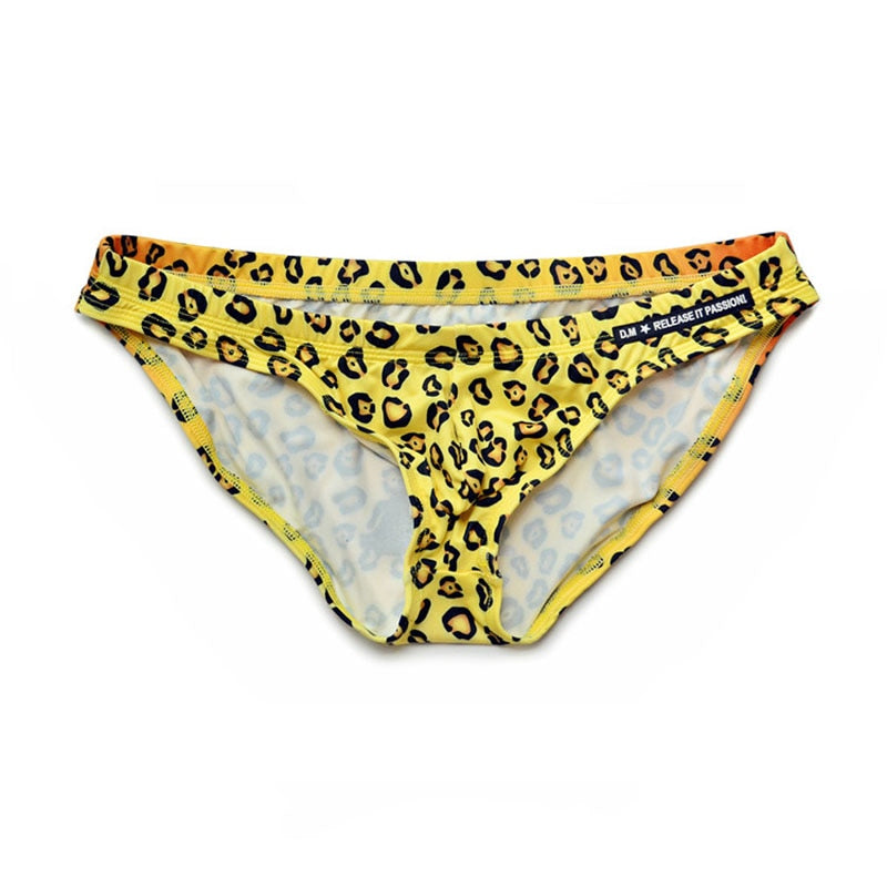 Animal Print Low-Rise Briefs | dmunderwear