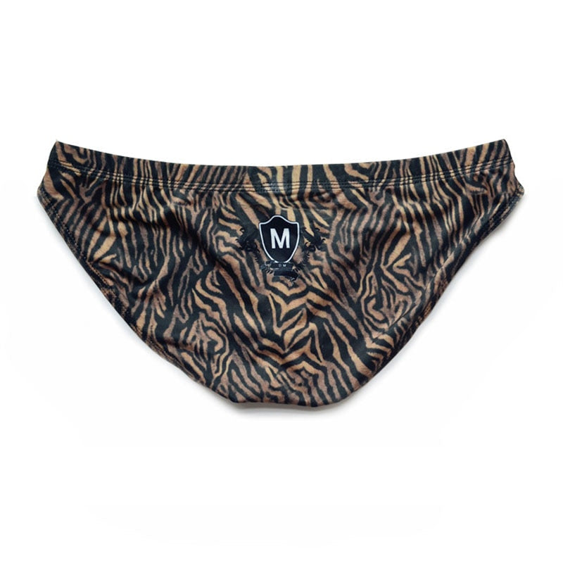 Animal Print Low-Rise Briefs | dmunderwear detail image 4
