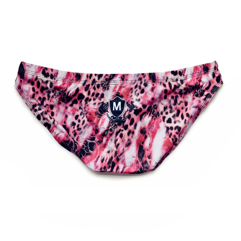 Animal Print Low-Rise Briefs | dmunderwear detail image 7