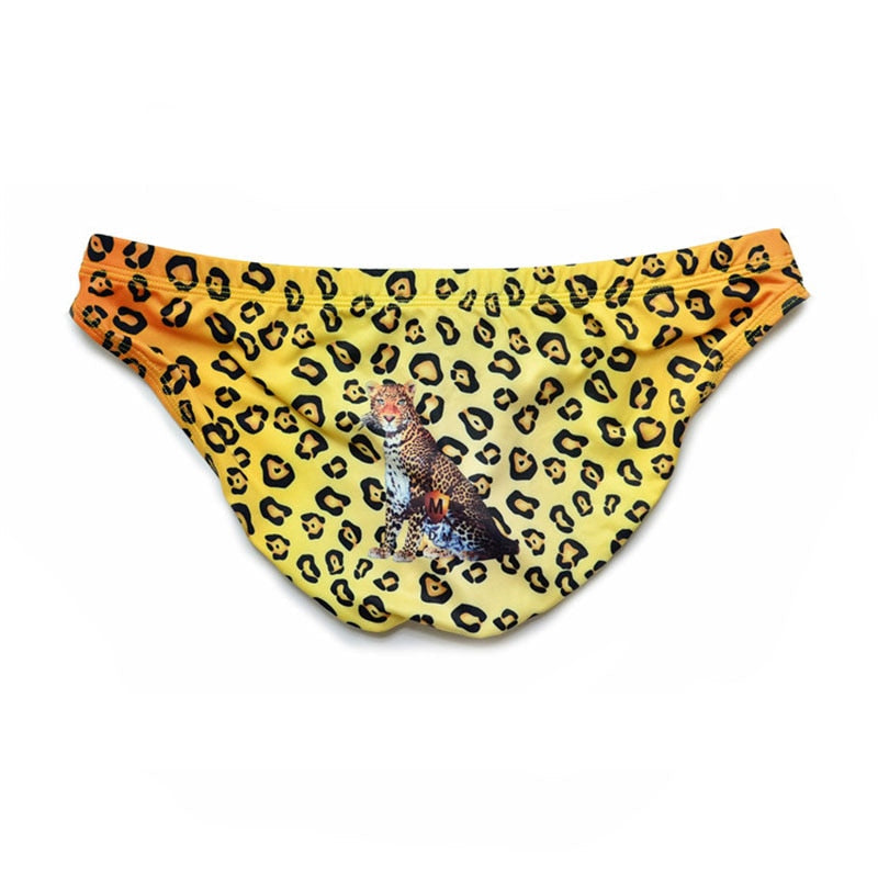 Animal Print Low-Rise Briefs | dmunderwear detail image 9