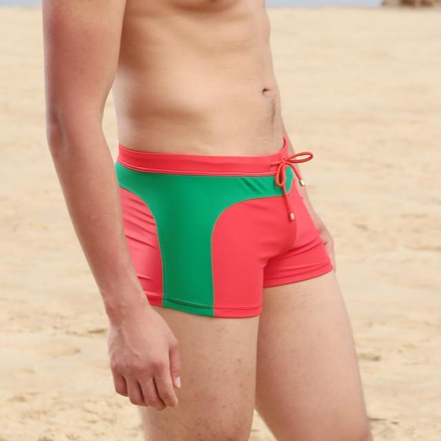 Aqua Shape Beach Trunks | dmunderwear detail image 9