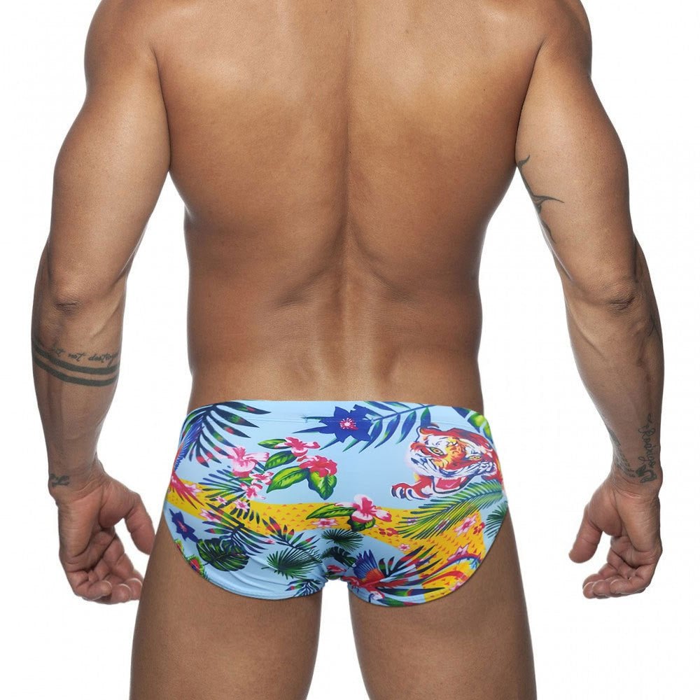 Asian Tiger Swim Briefs | dmunderwear detail image 2
