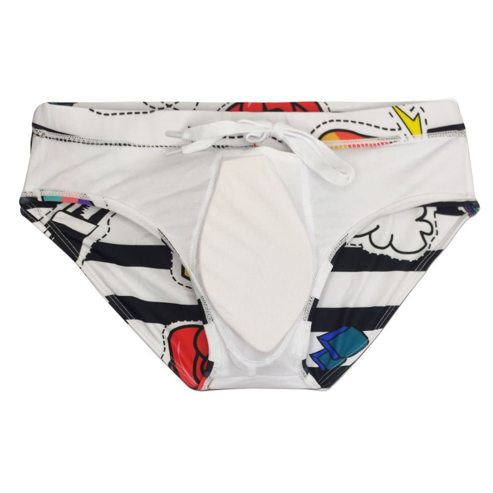 Asian Tiger Swim Briefs | dmunderwear detail image 3