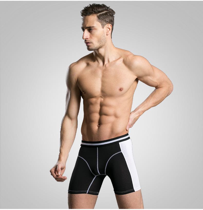 Athletic Long Boxer Briefs | dmunderwear detail image 4
